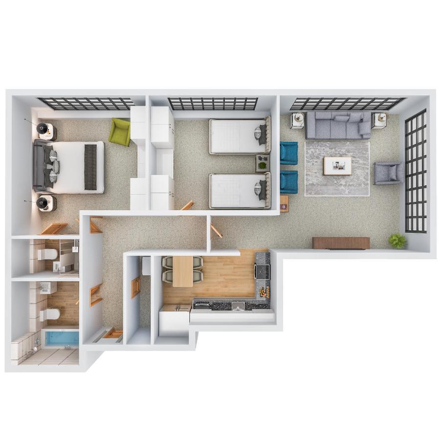 Furnished Modern Flat Overlooking Norwich Castle Kültér fotó