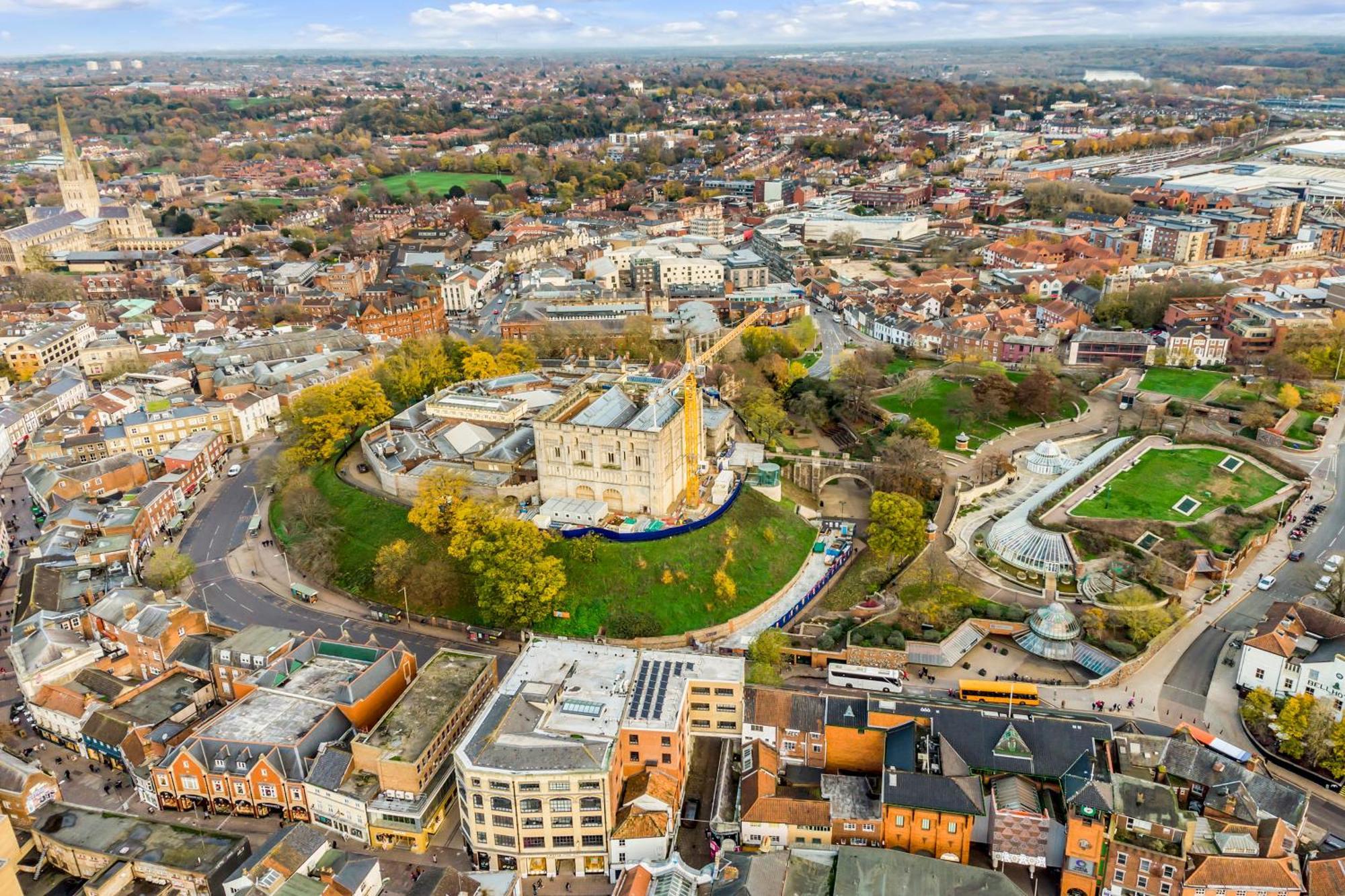 Furnished Modern Flat Overlooking Norwich Castle Kültér fotó